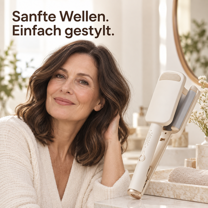 🔥Letzter Tag 70% Rabatt!💆‍♀️✨32-mm-Welleneisen für weiche große Wellen – 4 Temperaturstufen🎁