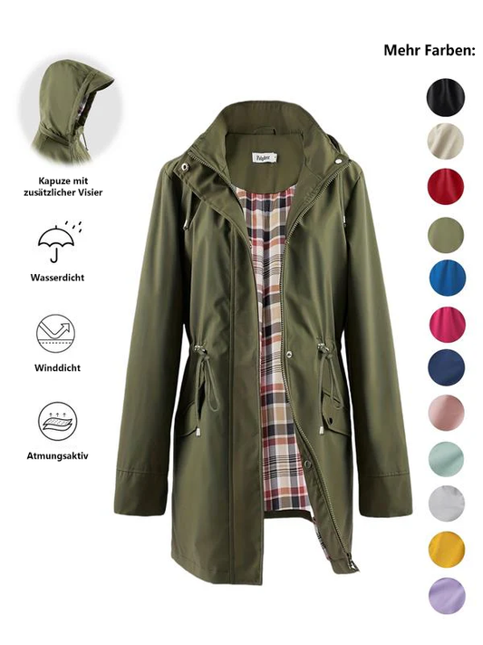 🔥 Sonderpreis diese Woche nur €28,99!! 🧥💦 Damen Chic. Leichtgewichtig. Wasserfeste Jacke 🍃 – Stil und Haltbarkeit bei jedem Sturm entfesseln!