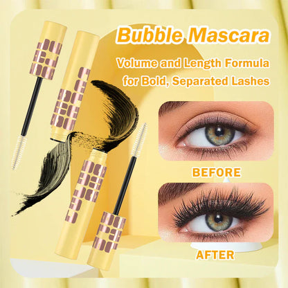 🎁Kaufen 1 bekommen 1 gratis💖Bubble Mascara💯✨ Volumen- und Längenformel für kräftige, getrennte Wimpern