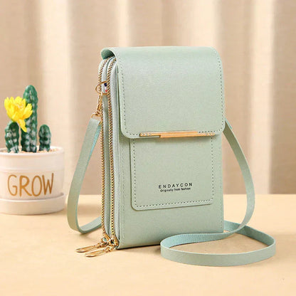 ✨️SONDERANGEBOT 2026 – 60 % RABATT👜 📱Damen-Umhängetasche mit Touchscreen – Smartphone-Ladefunktion, Diebstahlschutz & wasserabweisend