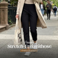🔥Letzter Tag: 60% Rabatt!⏰👖Damen High-Waist Stretch-Hose mit sicheren Reißverschluss-Taschen, figurschmeichelnder Cropped-Schnitt für Büro, Sport & Alltag ✨