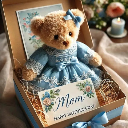 🔥Letzter Tag: KAUFEN SIE 3, ERHALTEN SIE 1 GRATIS - Muttertags-Teddybär-Geschenkbox