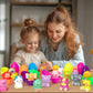 🎉Letzter Tag 49% Rabatt🐣24 Stück Ostereier Gefüllt mit Langsam Aufsteigenden Squishy Spielzeugen