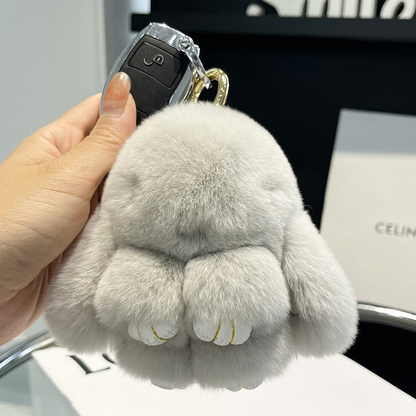 🎁Letzter Tag Beförderung 49% OFF-🐰 Handgemachte weiche Hase PomPom Charms (Boxed Edition)