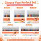 🔥Letzter Tag €12.99! ✨50K+ VERKAUFT!🎁Glitzer Gelstift Set