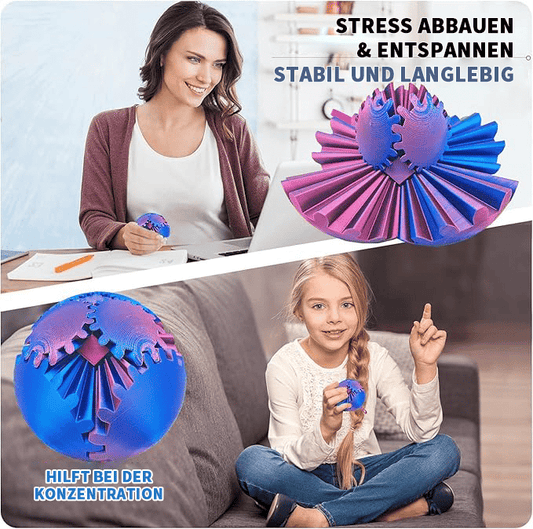 🎅Geschenkidee zu Weihnachten 49%OFF - 🌀3D GearSphere – Das Steampunk Whirling Wonder Fidget