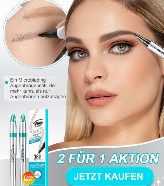 🔥Neujahrsangebot 55% Rabatt🎉4D Wasserdichter Microblading-Augenbrauenstift🎁Kaufen 1 bekommen 1 gratis