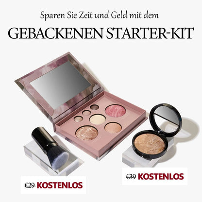 🔥Letzter Tag der Aktion 50% Rabatt💄Erleben Sie einen zarten Make-up-Look und entdecken das Gebackenes Starter-Kit (3-teilig)🥐