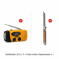 🔥Letzter Tag 70% Rabatt!🏆📻Solar-Kurbelradio für Notfall & Outdoor – Nie ohne Strom und Empfang! 🔦 Solar & Handkurbel, helle LED-Taschenlampe, USB-Notladung 🔋