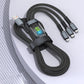 💥 Limited Time 49% Rabatt🔥⚡3-in-1 100W Transparentes Schnellladekabel