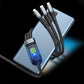 💥 Limited Time 49% Rabatt🔥⚡3-in-1 100W Transparentes Schnellladekabel