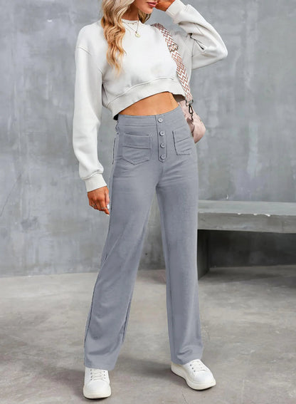 🔥Letzter Tag 70%OFF🔥Hochelastische Hose mit mehreren Taschen