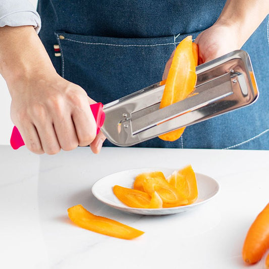 🏆Edelstahl-Zerkleinerungsmesser - Sparen Sie Zeit und Energie beim Kochen! ⏳🍳