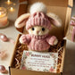 🔥 Letzter Tag: KAUFE 3 ERHALTE 1 GRATIS – Handgefertigtes 🐇 Mini Bunny Hug Süßes Ostergeschenk 🎁