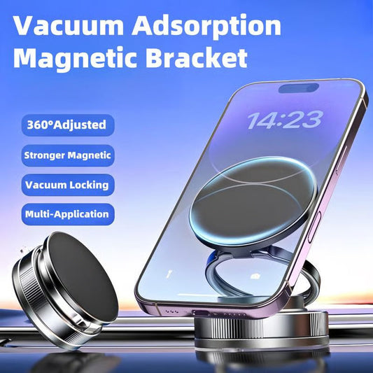 🔥Letzter Tag  €9.99!!🔥360° verstellbarer magnetischer Vakuum-Telefonhalter📱🚗