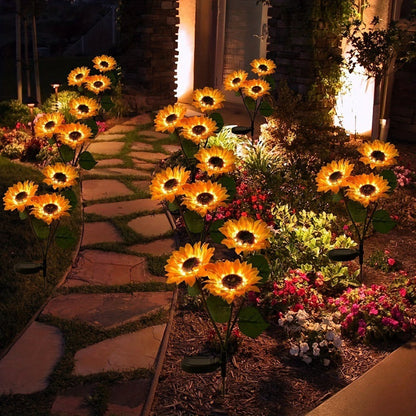 ⏳Begrenzte Zeit €13,99!!⚡50K+VERKAUFT!🌞🌻Wasserdichte Solar-Sonnenblumenleuchten für den Garten - Jetzt im Angebot