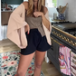💖 Sonderpreis £16.99🔥 Letzte 3 Stunden!!💝Damen lockerer Cardigan mit 3/4-Ärmeln und offener Vorderseite