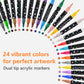 🎅 Weihnachts Geschenk Idee €9.99!! -🎁Dual-Tip Glitter Marker Pen