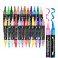 🎅 Weihnachts Geschenk Idee €9.99!! -🎁Dual-Tip Glitter Marker Pen