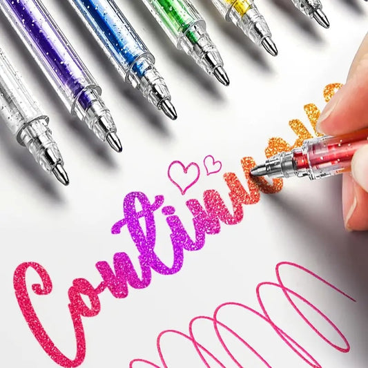 🎅Weihnachts Specials €9.99!!⚡50K+ VERKAUFT!🎁Glitzer-Gelstift-Set