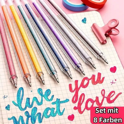 🎅Weihnachts Specials €9.99!!⚡50K+ VERKAUFT!🎁Glitzer-Gelstift-Set