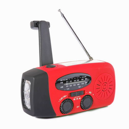 🔥Letzter Tag 70% Rabatt!🏆📻Solar-Kurbelradio für Notfall & Outdoor – Nie ohne Strom und Empfang! 🔦 Solar & Handkurbel, helle LED-Taschenlampe, USB-Notladung 🔋