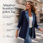 🔥Heißer Verkauf 50% Rabatt🧥Lässiger Chic für jeden Tag – Gerippte Strickjacke mit Deni🎁