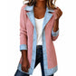 🔥Heißer Verkauf 50% Rabatt🧥Lässiger Chic für jeden Tag – Gerippte Strickjacke mit Deni🎁